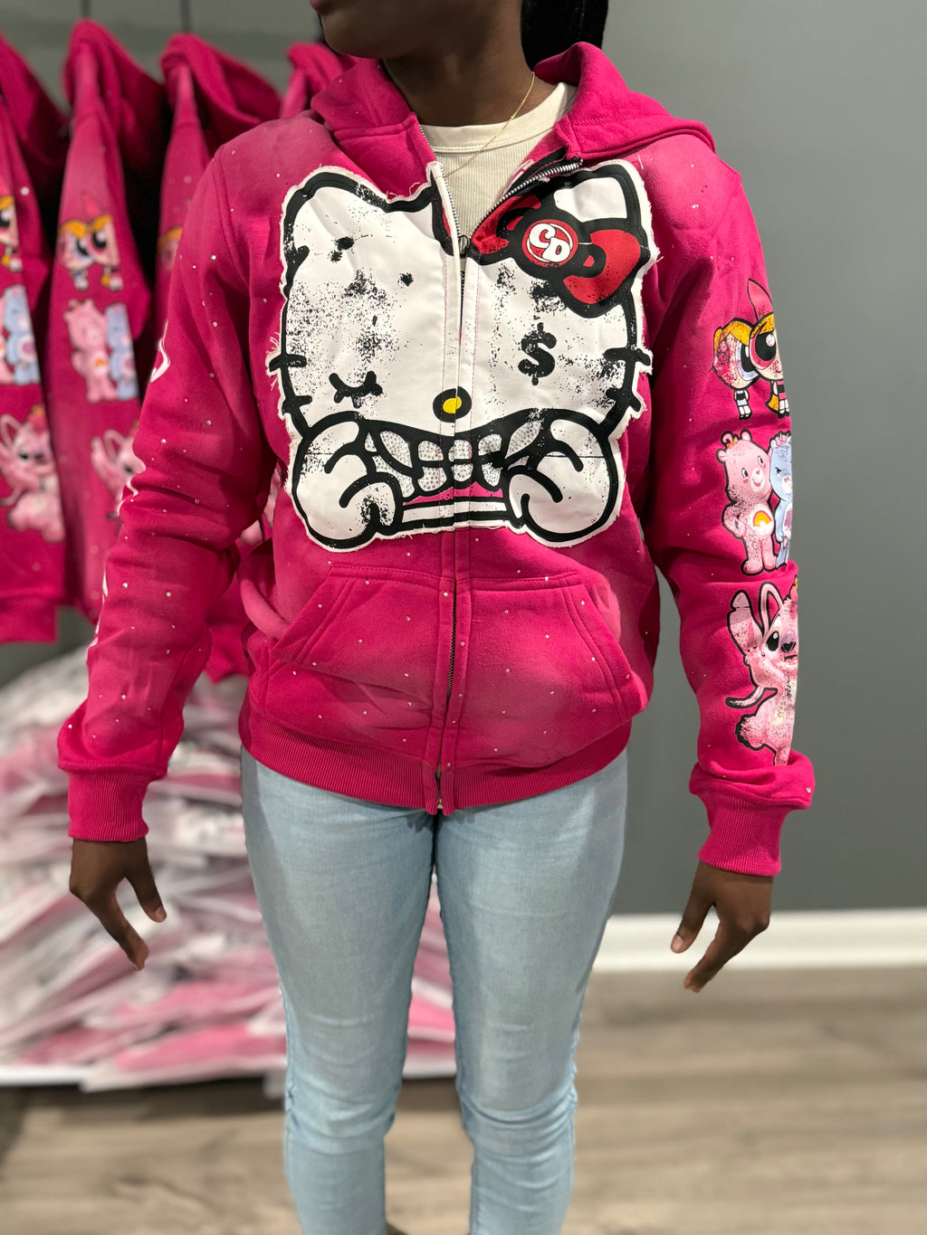 Currencydepartment (hello kitty) Jacket