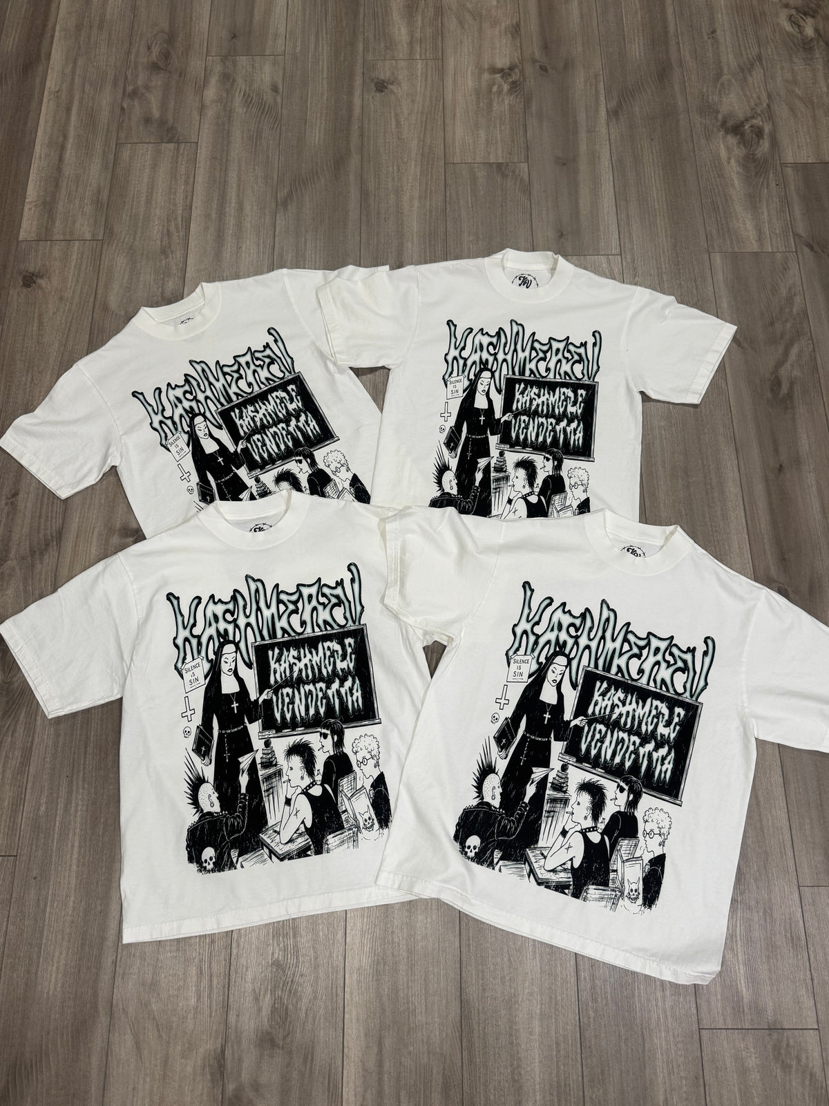 Silence is sin punk tee